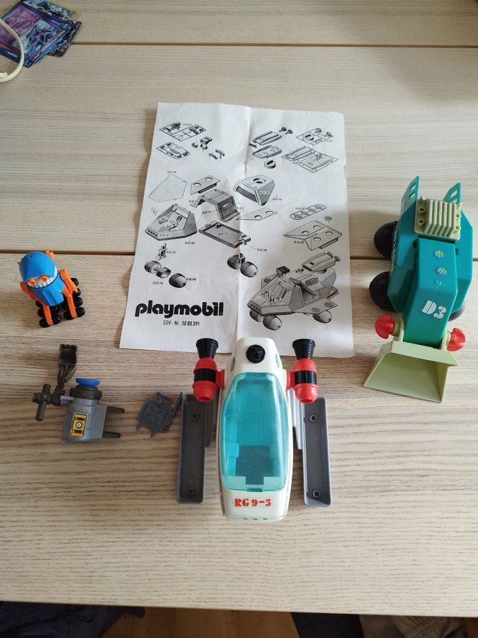 Playmobil 30 80 391 - Rumskib med tilbehør