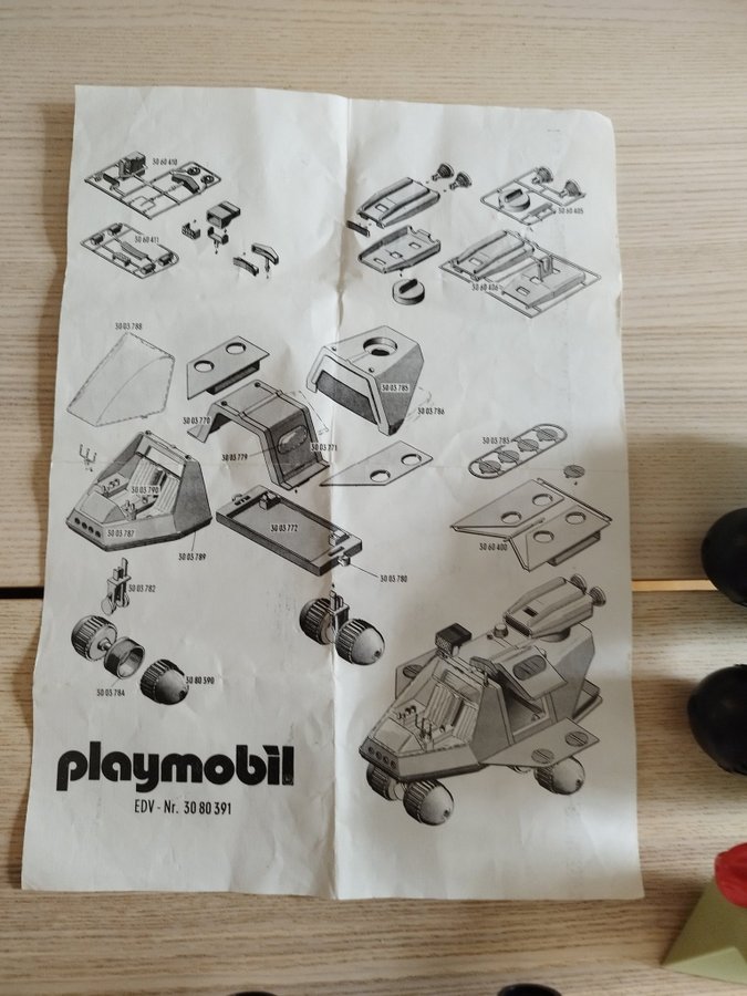 Playmobil 30 80 391 - Rumskib med tilbehør