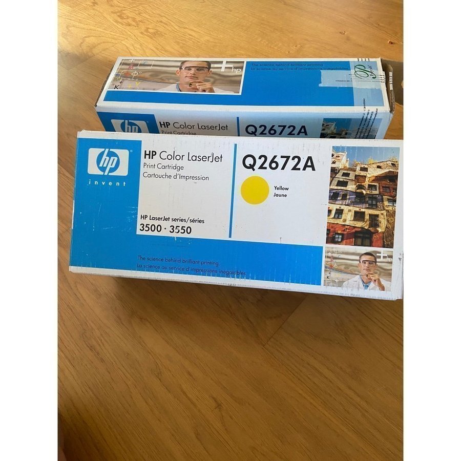 HP gul toner 4.000 sidor (Q2672A)