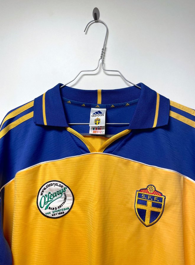 Rare Vintage Adidas Sweden National Football Team Jersey - Size L