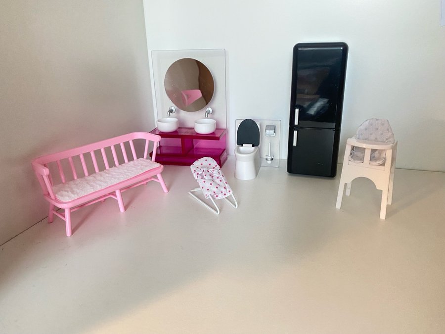 Lundby dockhusmöbler möbler möbelpaket