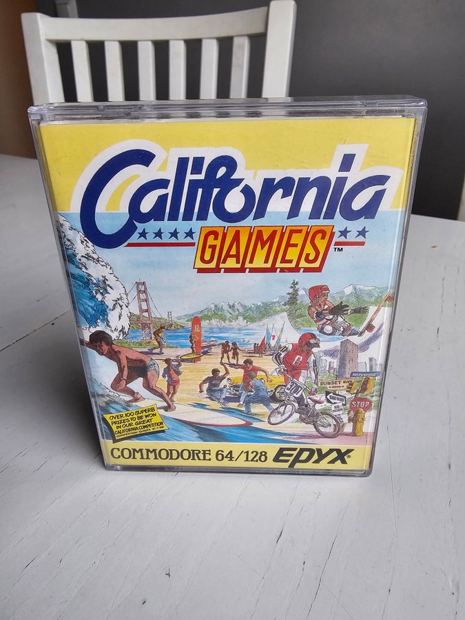 CALIFORNIA GAMES till Commodore 64