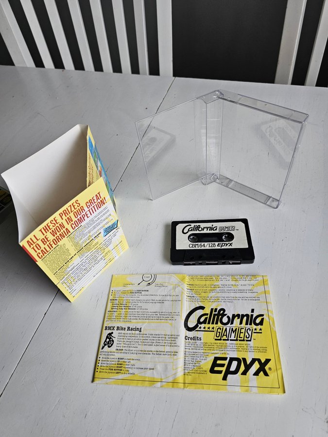 CALIFORNIA GAMES till Commodore 64