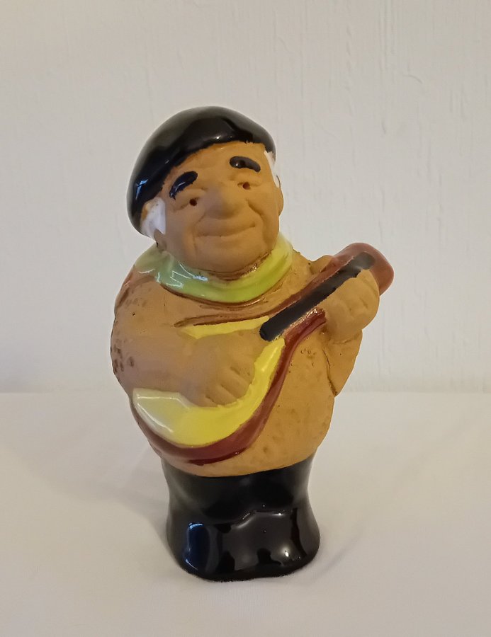 Evert Taube TORE BORG keramik figurin signerad retro vintage