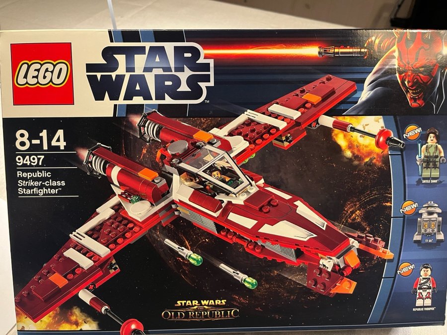 Lego Star Wars 9497 Republic Striker-class Starfighter