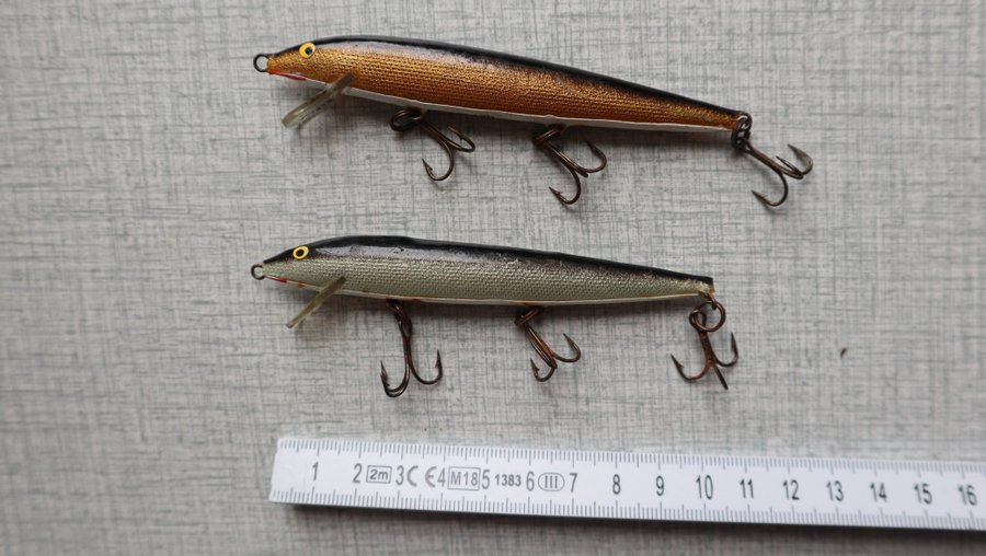 Wobblers Gamla Rapala