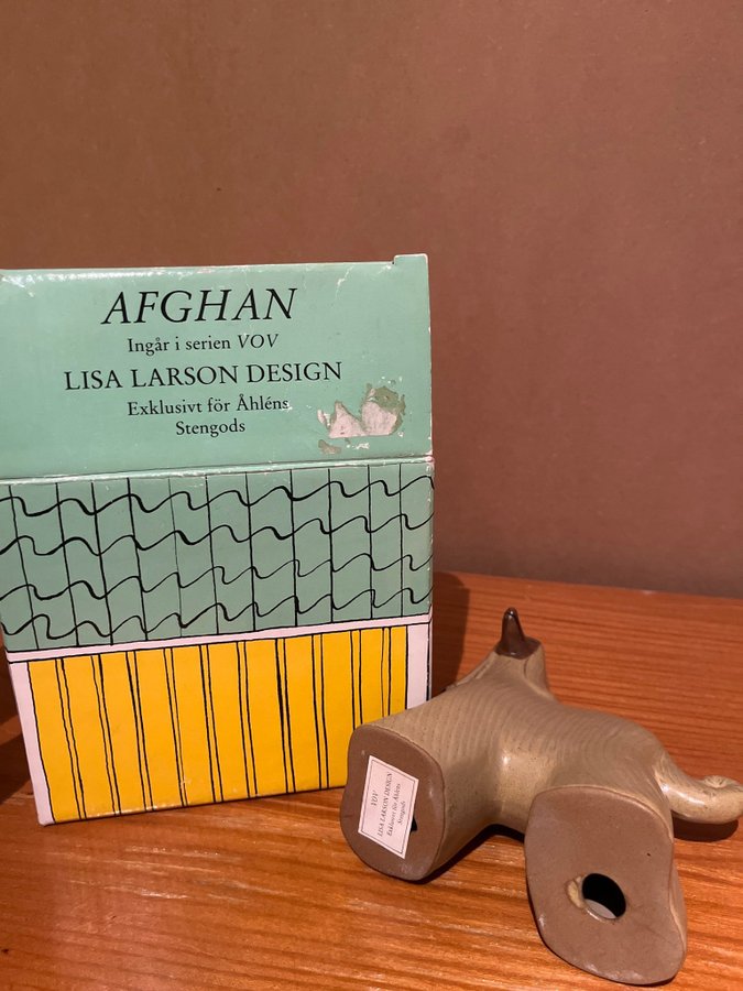 Lisa Larson VOV Afghan Hund Figur