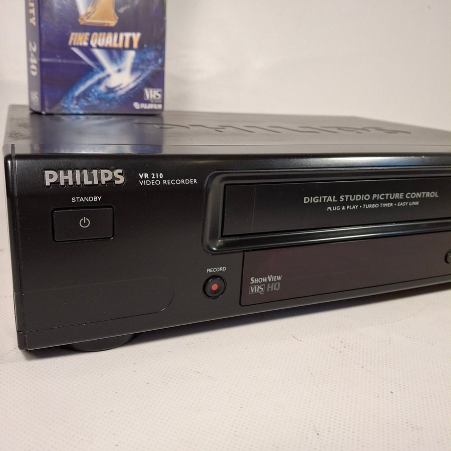 PHILIPS VR 210 VHS spelare video videobandspelare