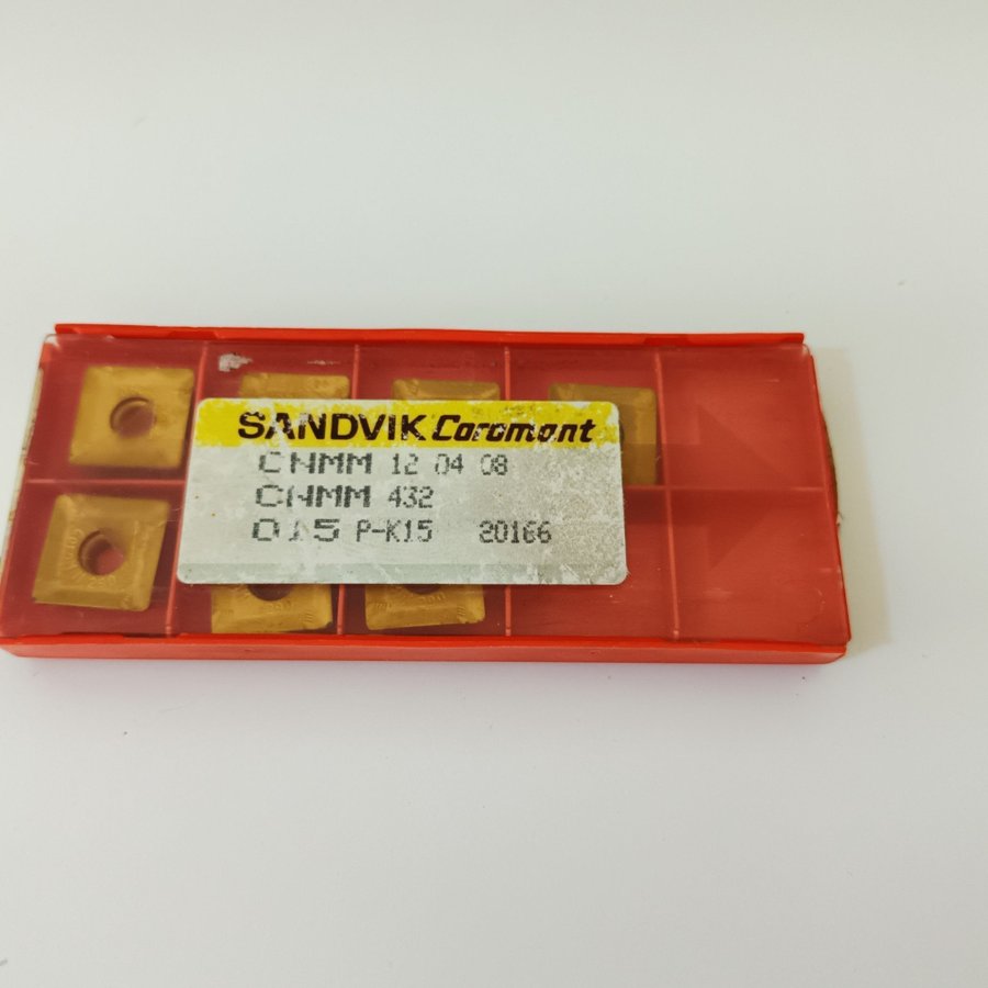 Sandvik Coromant CNMM 12 04 08 CHMM 432 04.5 P-K15 20166