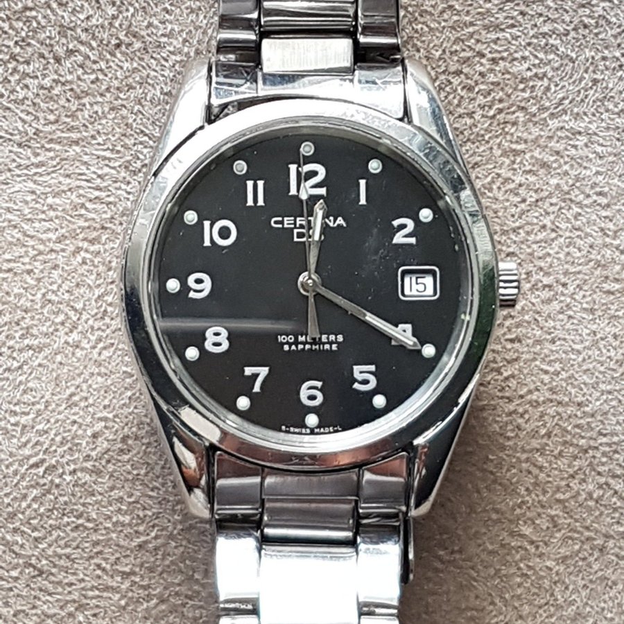 Certina DS 100 Meters Sapphire Quartz Watch