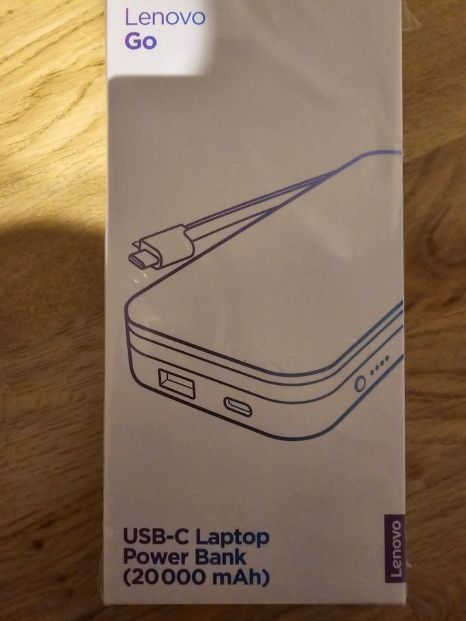 Lenovo Go USB-C Laptop Power Bank (20000 mAh)