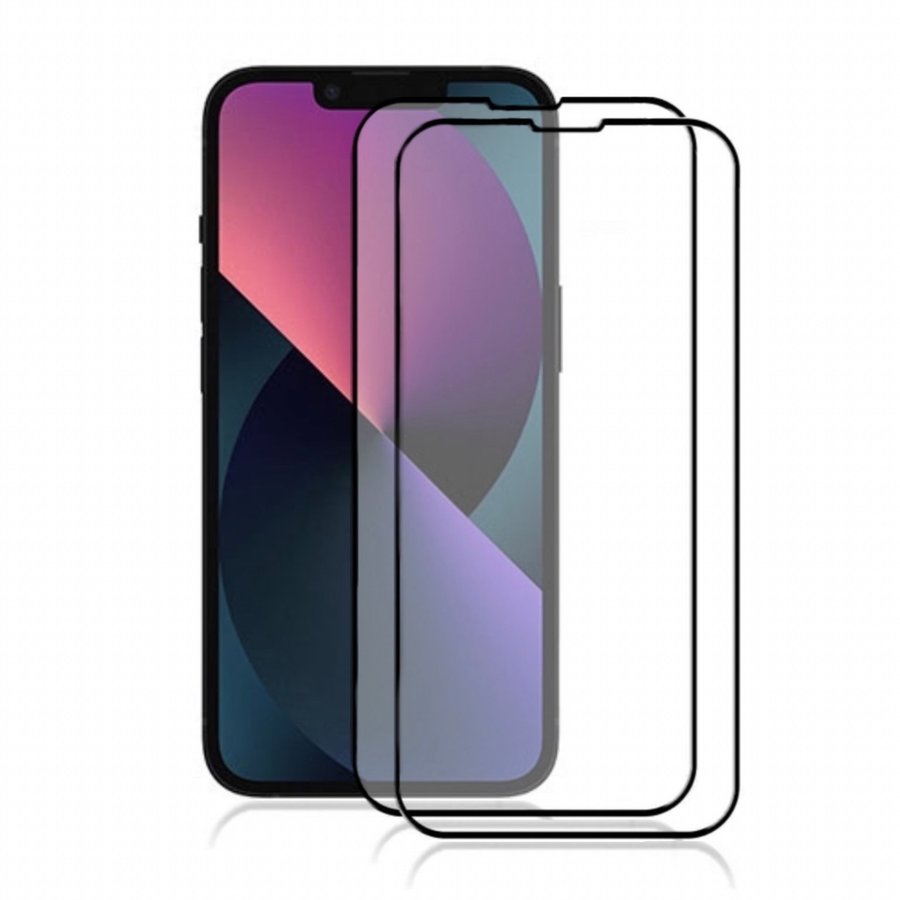 2-Pack iPhone 13/13 Pro - Skärmskydd i Härdat glas