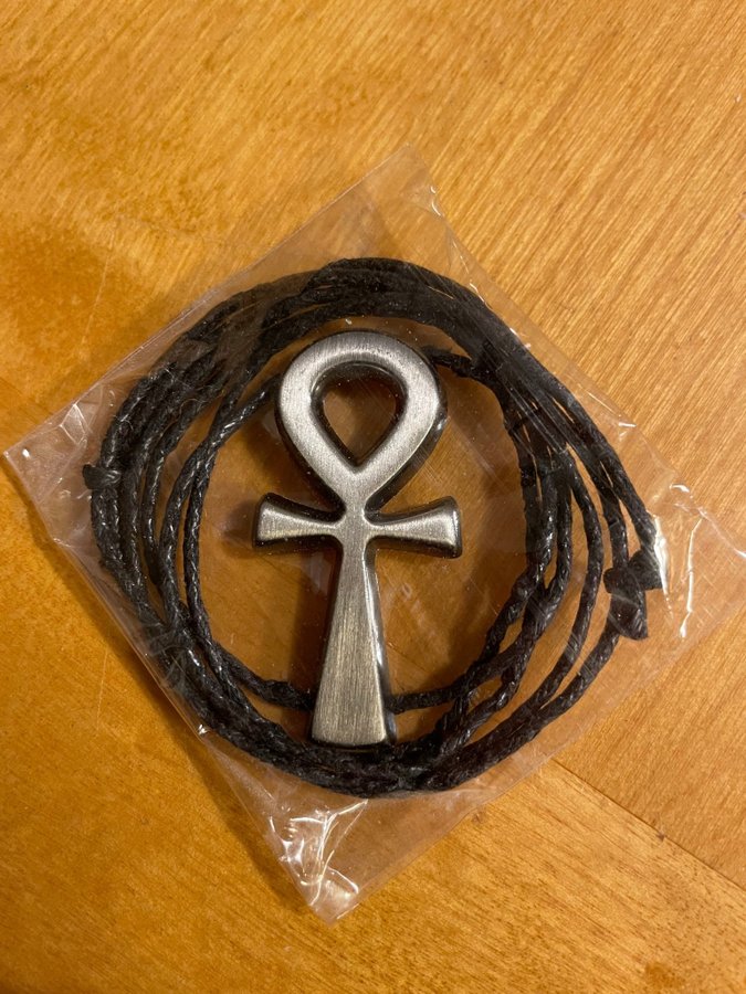 Halssmycke Ankh gammal egyptisk symbol för liv