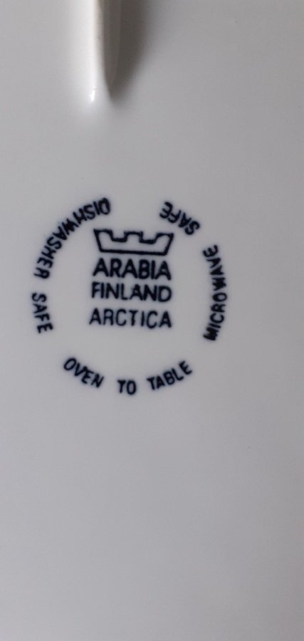 Retro Arabia Finland Arctica uppläggningsfat