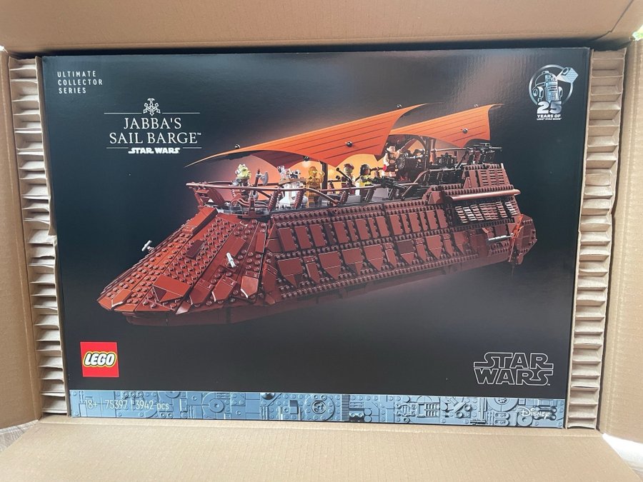 Lego Star Wars Jabba’s Sail Barge UCS 75397