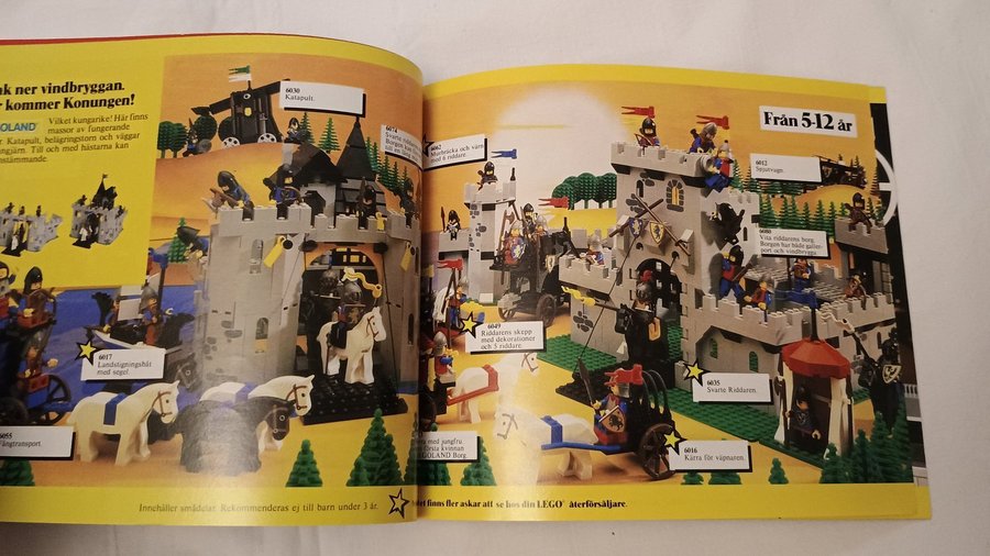 Legokatalog 1987 - Reklam bilaga Fabuland