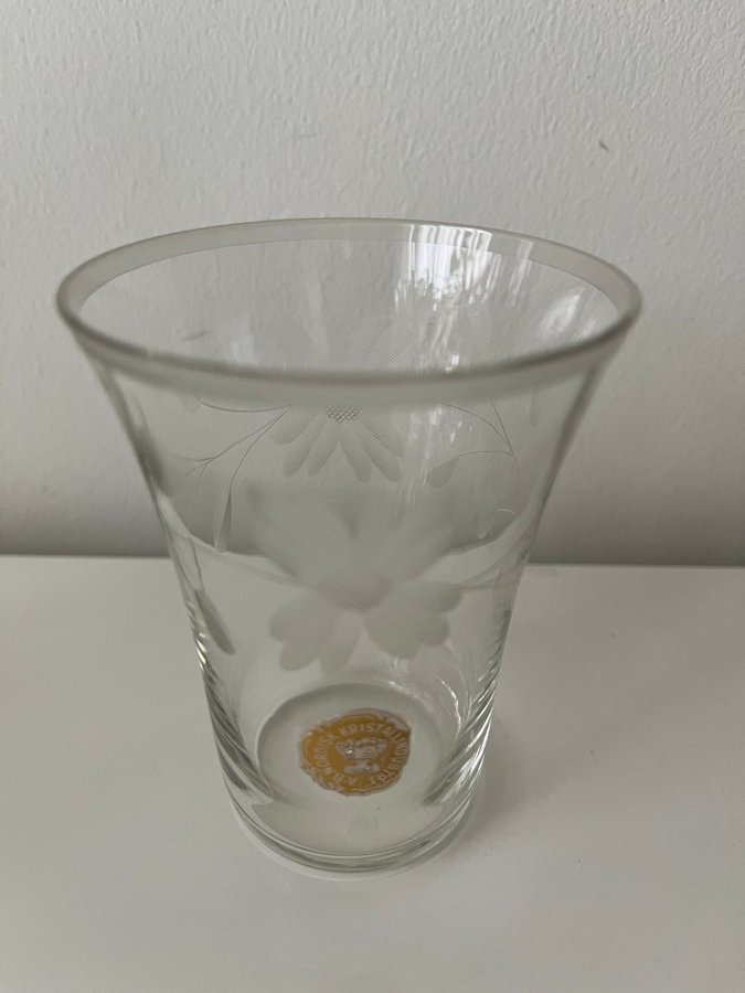 SELTERGLAS SLIPADE AB NORDISK KRISTALL 6 ST