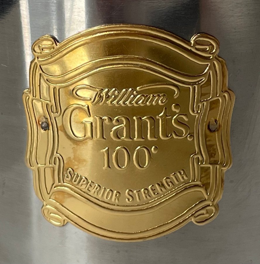 2 st koppar William Grant’s 100 superior strength stainless steel (rostfritt)