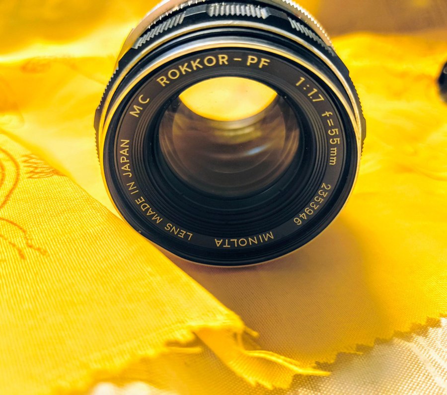 Minolta MC Rokkor-PF 55mm 1:1.7 Objektiv