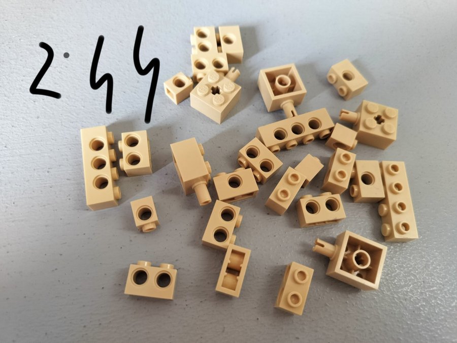 Lego klossari beige