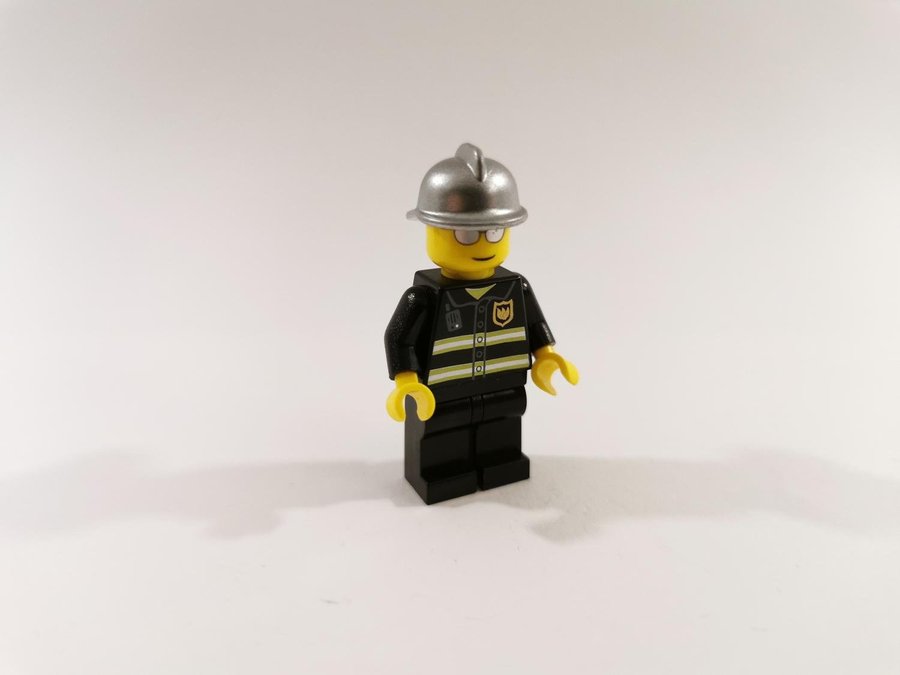 Lego - minifigur - figur - city - stad - brandman