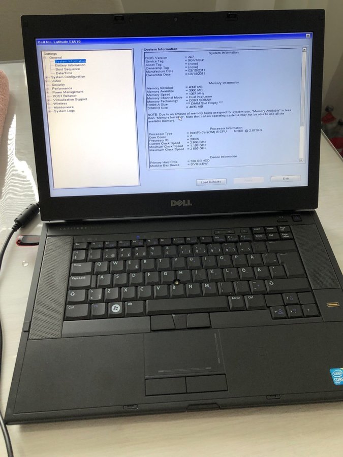 Dell Latitude E6510