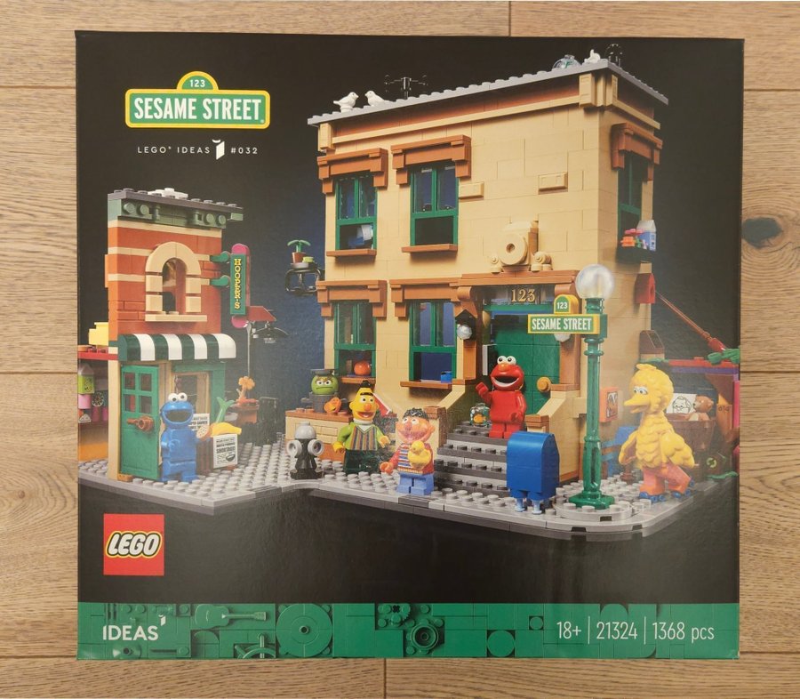 Lego Ideas 21324 123 Sesame Street NYTT