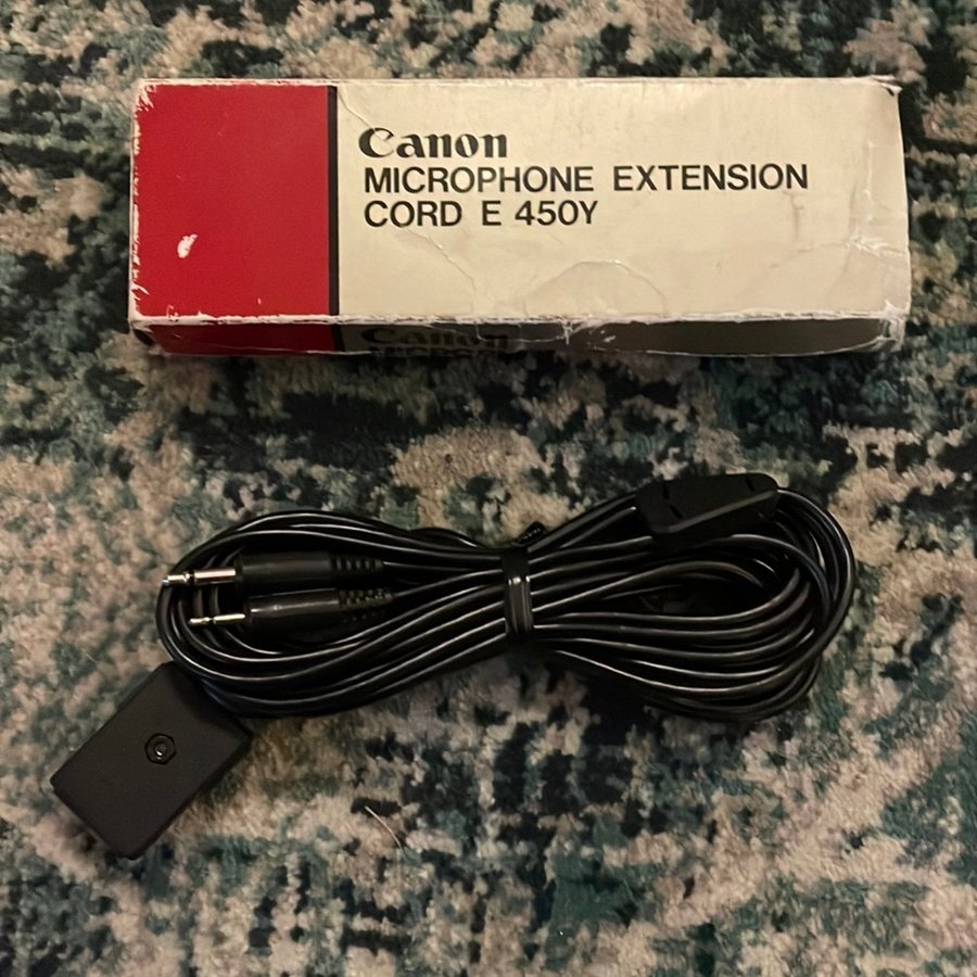 FRI FRAKT! Canon E 450Y microphone extension cord