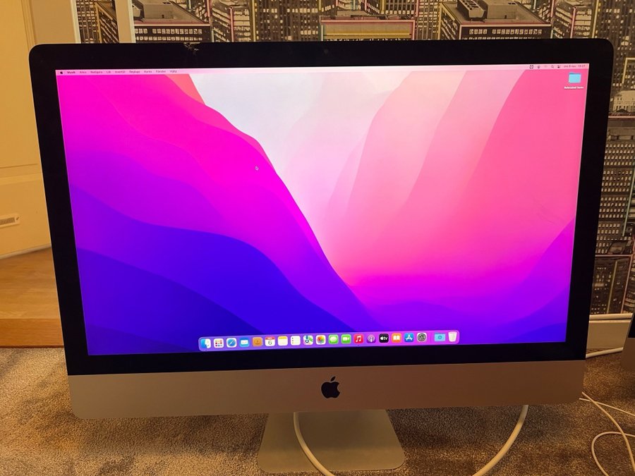 iMac 27 tum, 2017 ( skadad skärm)