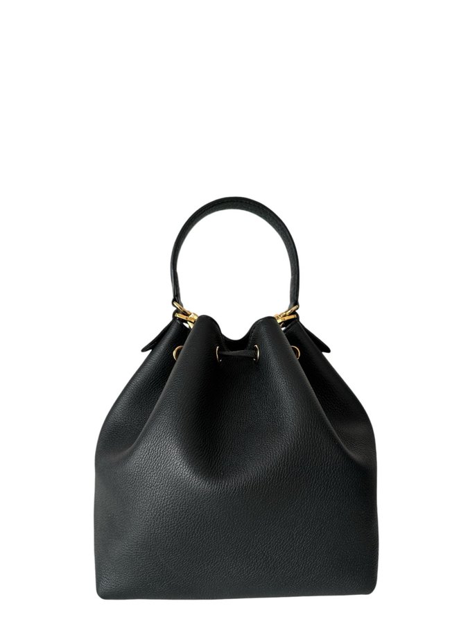 Louis Vuitton Lockme Bucket Noir MM Bag