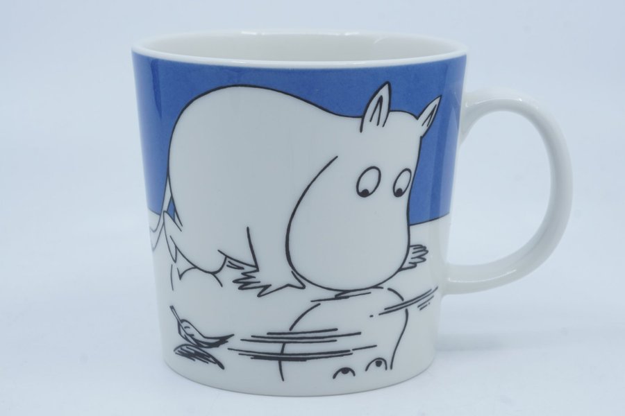 Muminmugg Mumintrollet på is / Moomin Mug Moomintroll on Ice