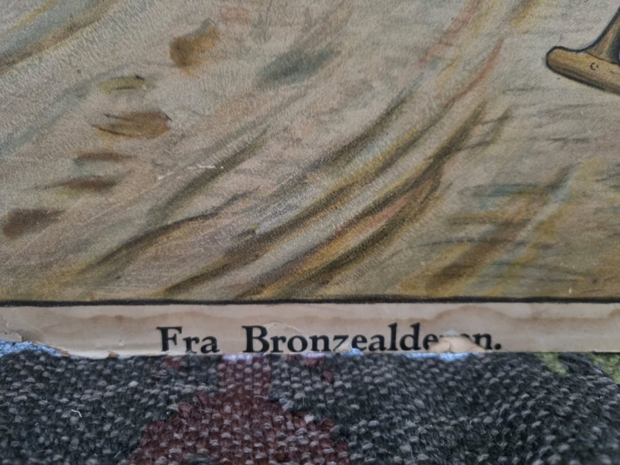 Skolplansch "Fra Bronzealderen"