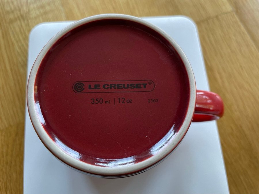 Le Creuset Mug - bordo red