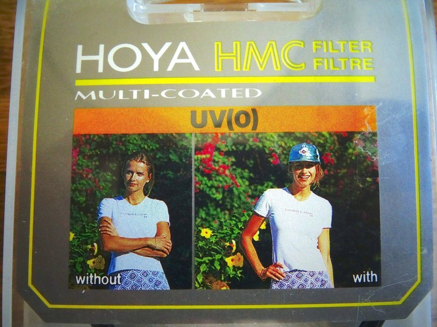 UV filter 55 mm Hoya HMC. HELT NYTT.