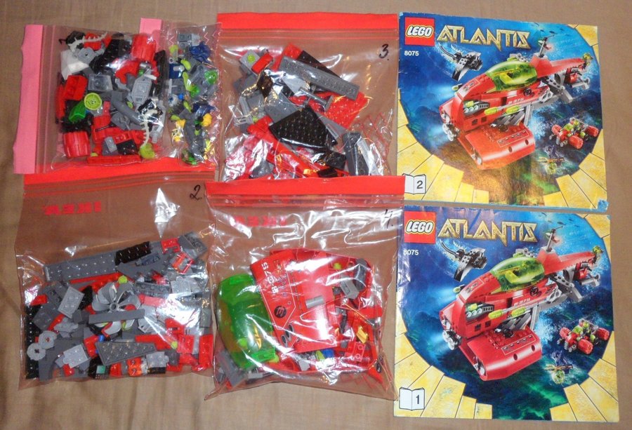 LEGO : Atlantis / Neptune Carrier Set 8075