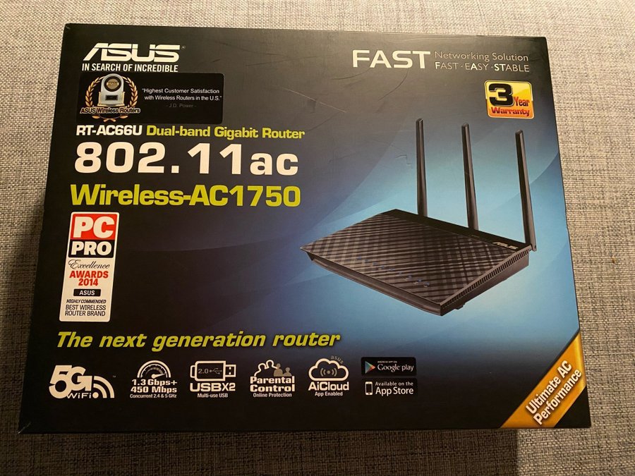 ASUS RT-AC66U router