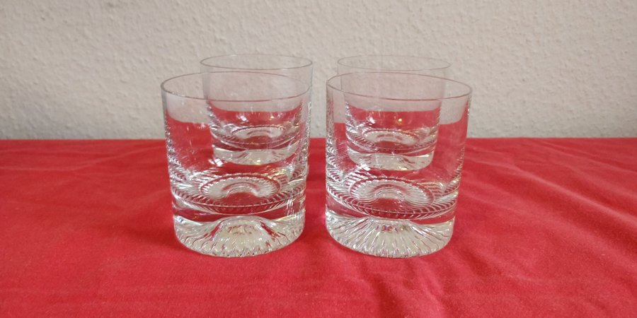 4 ST CALYPSO WHISKYGLAS VICKE LINDSTRAND KOSTA glas