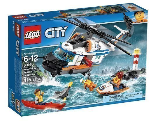 LEGO City 60166 - Kustbevakningens räddningshelikopter