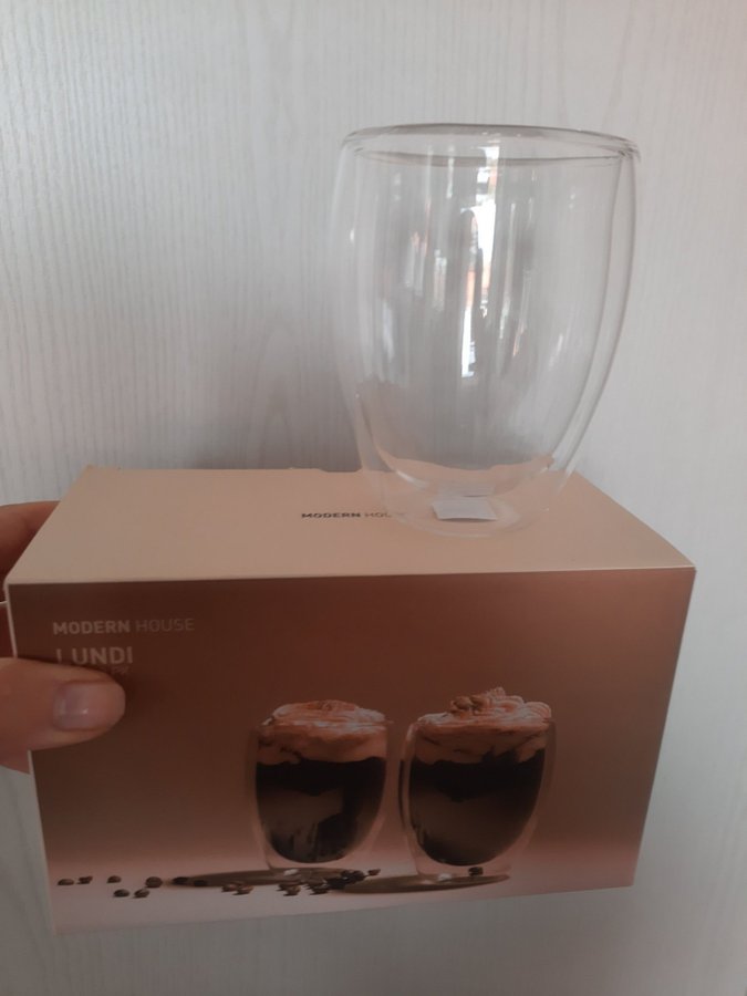 LUNDI Modern House Mug 2-pack 35cl