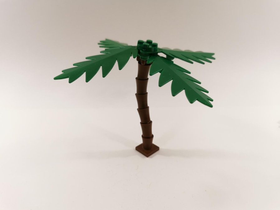 Lego - träd - palm - delbar - grön / brun