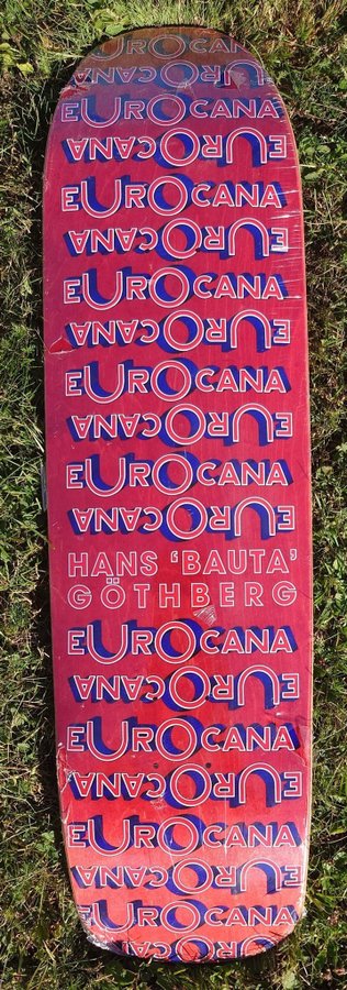 Eurocana - Skateboard - Hans Göthberg - "Bauta" - 8,75" x 32,75"