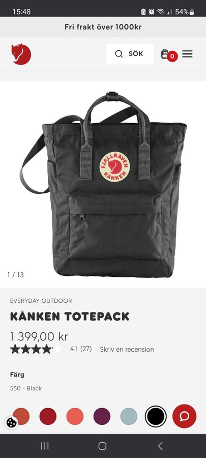 Fjällräven Kånken Totepack