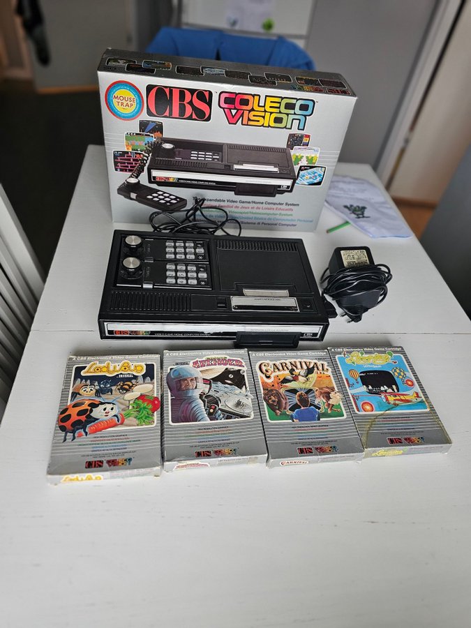 CBS ColecoVision med orginalkartong