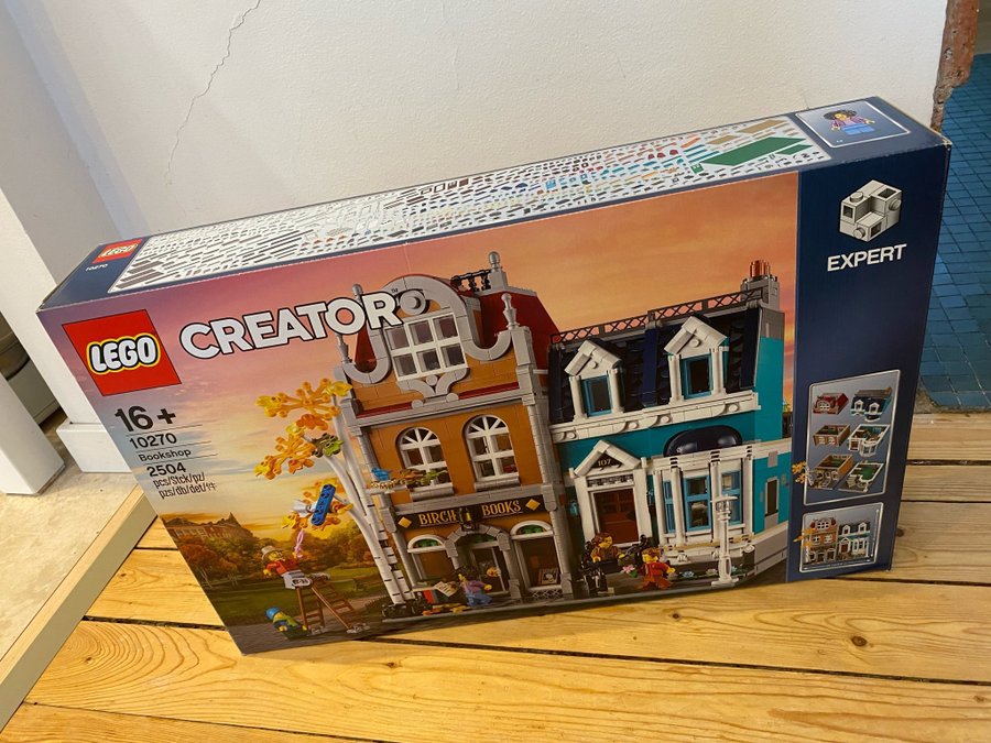 Lego Creator 10270 Bookshop med belysning