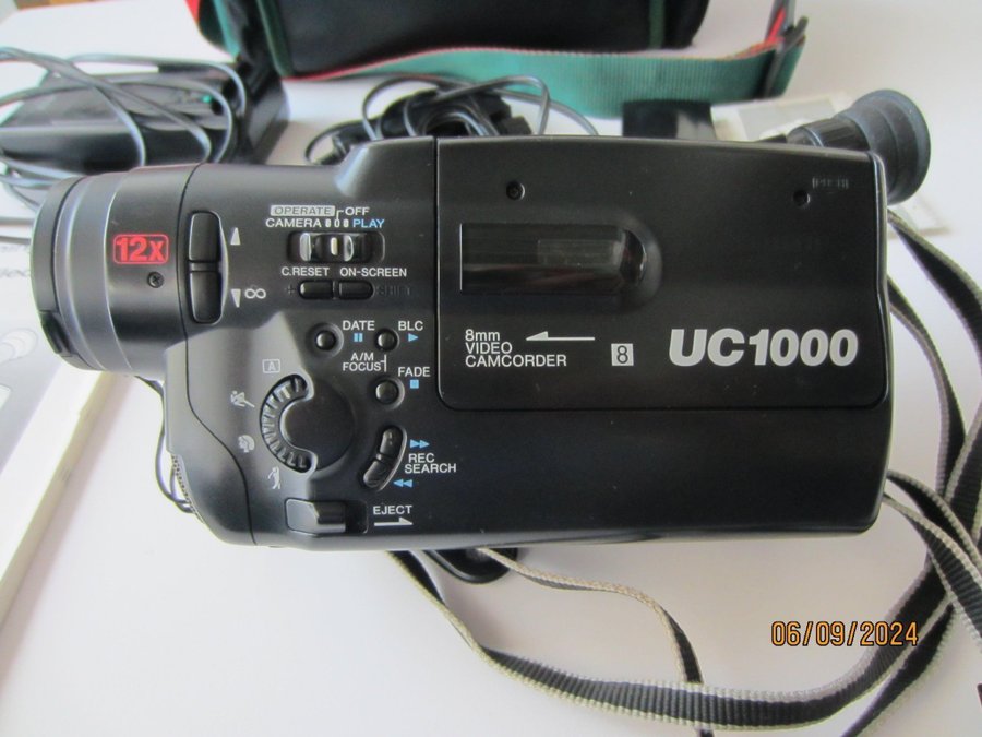 Videokamera Canon UC1000 8 mm (Rep objekt)