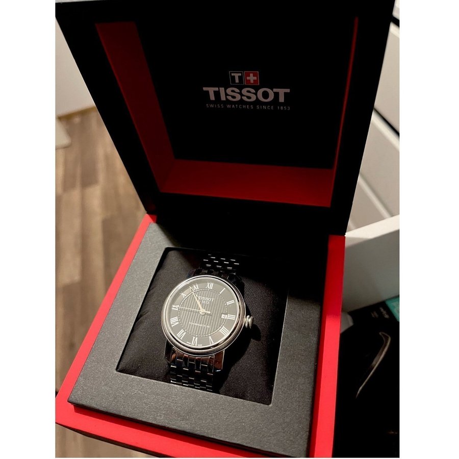 Tissot Bridgeport Powermatic 80 Gent Svart/Stål 40 mm