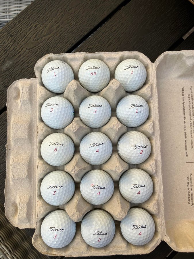 15st Titleist ProV1x (B-Klass)