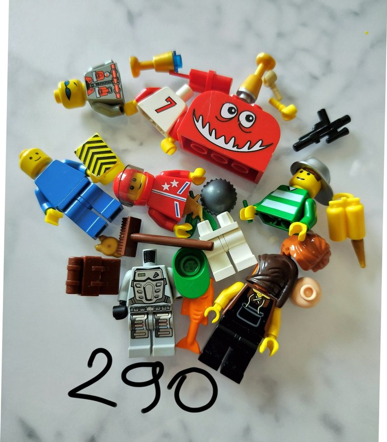 Lego Minifigurer Blandade