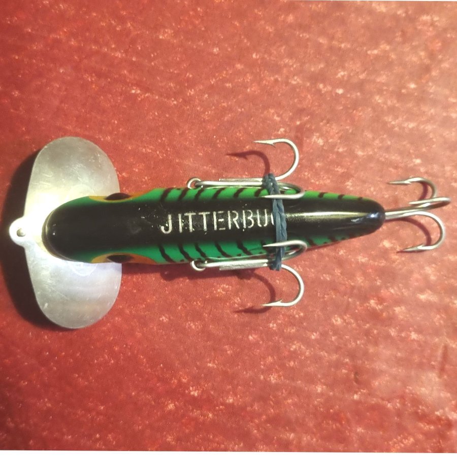 Arbogast Jitterbug XL, Firetiger