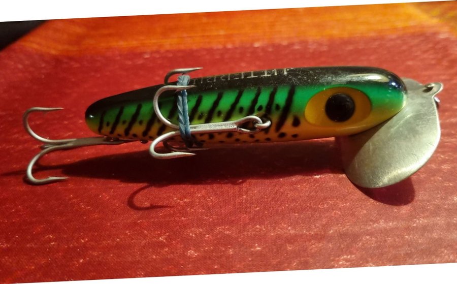 Arbogast Jitterbug XL, Firetiger